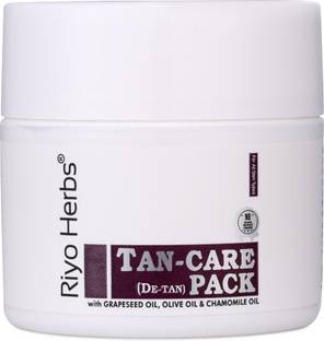 Riyo Herbs De-Tan Cream, Enriched With Olive Oil, For Tan Removal & Skin Lightening