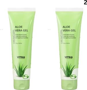 Vitro Naturals Aloe Vera Gel From 100% Pure Aloe Vera Plant For Face | I AM NATURAL 100gm