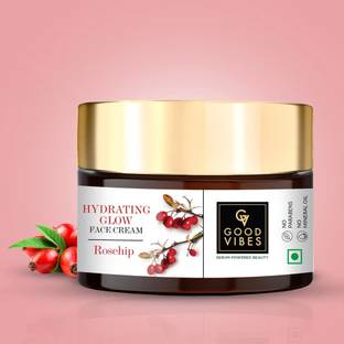 GOOD VIBES Hydrating Glow Rosehip Face Cream 50g