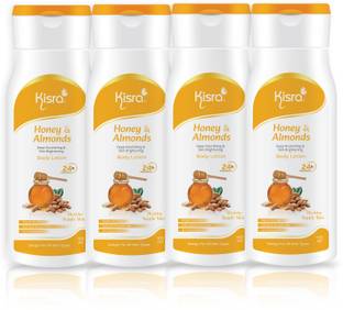KISRA Honey & Almond Deep Nourishing & Skin Brighteneing Body Lotion