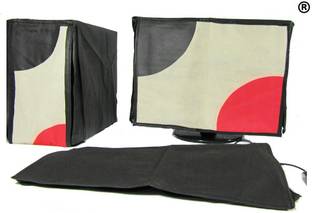 GUTSAV SALES COMPUTER COVER FULL SET 20 INCH for 20 inch DESKTOP COVER  - MONITER, KEYBOARD,CPU
