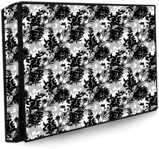Acoma 32 Inch Led TV Cover Waterproof with Transparent Polyethene Layer for 32 inch Led TV Cover for Thomson, KODAK, Sony, Samsang, Mi Led TV Cover  - Led-32-K-BLK-Leaf