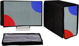 GUTSAV SALES DESKTOP COVER FULL SET 24 INCH for 24 inch MONITER, KEYBOARD, CPU  - COMPUTER COVER FULL SET 24 INCH