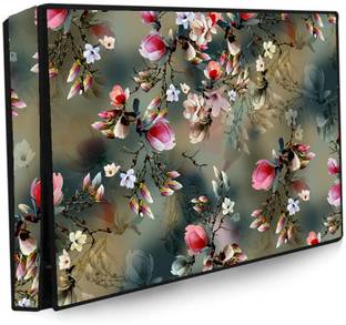 Wacky 50 Inch Led TV Cover Waterproof with Transparent Polyethene Layer for 50 inch Thomson, KODAK, Sony, Samsang, Mi Led TV Cover  - Led-50-K-Gry-Pnk-FL