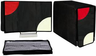 GUTSAV SALES DUST COVER FULL SET 23 INCH for 23 inch MONITER, KEYBOARD, CPU  - COMPUTER COVER FULL SET 23 INCH