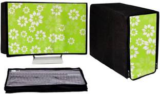 GUTSAV SALES COMPUTER COVER 3 SET 22.5 INCH for 22.5 inch MONITER, KEYBOARD, CPU  - DESKTOP COVER FULL SET 22.5 INCH