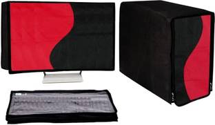 GUTSAV SALES COMPUTER COVER FULL SET 18 INCH for 18 inch MONITER, KEYBOARD, CPU  - DESKTOP COVER FULL SET 18 INCH