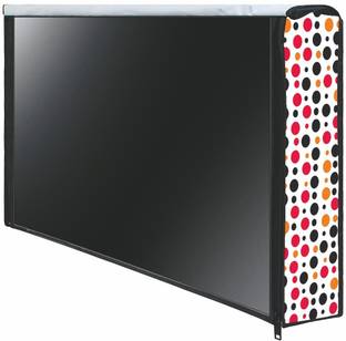 Wacky LED TV Cover 43 Inch for 43 inch LED TV Cover 43 Inch  - LED_43-RD-BL-WHT-Dots