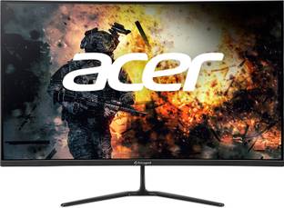 Acer HC5 Series 80.01 cm (32 inch) Curved Full HD LED Backlit VA Panel with 1500R Curvature, BlueLightShield, Flicker Free, 2X2W Inbuilt Speakers Gaming Monitor (32HC5Q S3)