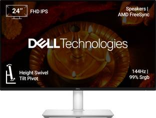 DELL S-Series 60.96 cm (24 inch) Full HD LED Backlit IPS Panel with 2xHDMI, Built-in 3W Dual Speakers,...