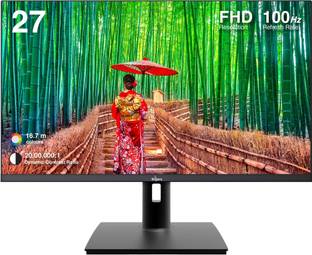 FINGERS 68.58 cm (27 inch) Full HD IPS Panel Monitor (Satin-2722 With Adjustable Stand)