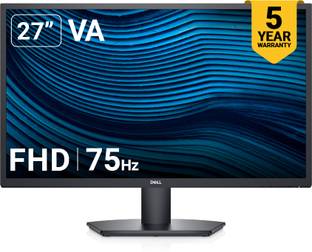 DELL SE-Series 68.58 cm (27 inch) Full HD LED Backlit VA Panel with 5-Years warranty, Brightness: 250 ...