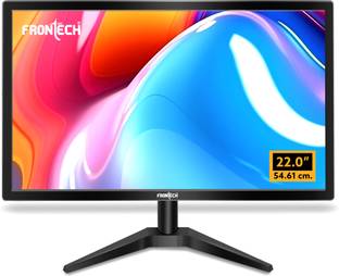 Frontech - 55.88 cm (22 inch) HD LED Backlit VA Panel Monitor (MON-0058)