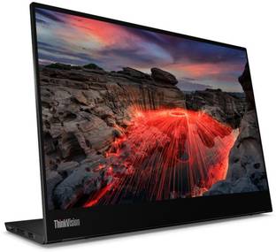 Lenovo 35.56 cm (14 inch) Full HD IPS Panel Monitor (M14T Gen2)
