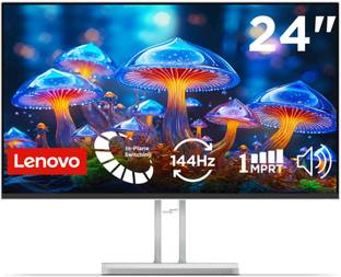 Lenovo L Series 60.5 cm (24 inch) Full HD LED Backlit IPS Panel with 2x3W Speakers, 99%sRGB, 1x HDMI 1...
