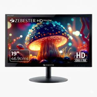 ZEBRONICS ZEBESTER V19HD/E19HD SERIES MONITOR 46.99 cm (19 inch) HD LED Backlit VA Panel Monitor (ZEB-...