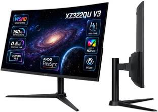 Acer XZ Series 80.01 cm (32 inch) Curved WQHD LED Backlit VA Panel Gaming Monitor (XZ322QU V3)