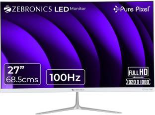 ZEBRONICS SA127 68.58 cm (27 inch) Curved Full HD IPS Panel Gaming Monitor (SA127)