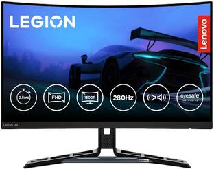 Lenovo 68.58 cm (27 inch) Curved Full HD VA Panel 99% sRGB, 90% DCI-P3, 2x3W Inbuilt Speakers, 2xHDMI, 1xDP, Tilt/Swivel/Pivot/Height Adjustable Stand, 1500R Curvature Gaming Monitor (Legion R27fc-30)