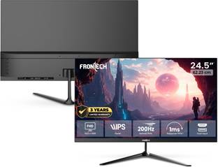 Frontech Gaming 62.23 cm (25 inch) Full HD IPS Panel Gaming Monitor (99% sRGB, 1000:1 Contrast, HDMI &...