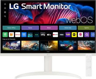 LG 27SR75U Smart Monitor WITH WEB OS 23 68.58 cm (27 inch) 4K Ultra HD IPS Panel Monitor (Spk Inbuilt,...