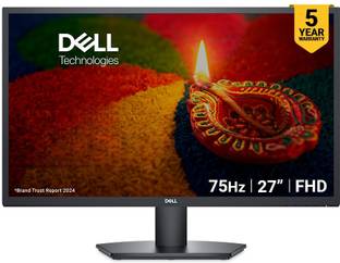 DELL 68.58 cm (27 inch) Full HD LED Backlit VA Panel with 16:9 Aspect Ratio, 300 Nits Brightness (Typi...