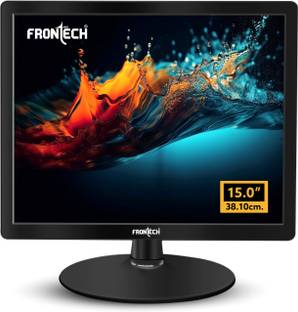 Frontech 38.1 cm (15 inch) HD VA Panel Monitor (38.1 cm (15 inch) HD LED Backlit VA Panel Monitor)