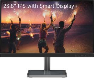 Lenovo L - Series 60.45 cm (23.8 Inch) Full HD LED Backlit IPS Panel with TUV Eye Care, Smart Display Customization with Lenovo Artery Monitor (L24i-30,C20238FL0)
