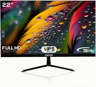 Enter 22 Inch Border Less 55.88 cm (22 inch) HD LED Backlit IPS Panel Gaming Monitor (22 Inch Border L...