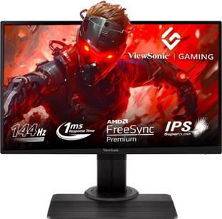 ViewSonic 60.96 cm (24 inch) Full HD LED Backlit IPS Panel Tilt, Swivel , Pivot , Height Adjustable Gaming Monitor (XG2405)