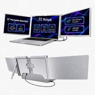 RIITEK Tri Series 33.78 cm (13 inch) Full HD IPS Panel Monitor (RII-S21-MONITOR)