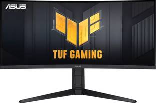 ASUS TUF Series 86.36 cm (34 Inch) Curved WQHD LED Backlit VA Panel with DisplayHDR 400,125% sRGB,Disp...