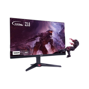 Acer Nitro 60.45 cm (24 inch) Full HD LED Backlit IPS Panel with sRGB 99%, HDR10 Support, 2X2W Inbuilt...