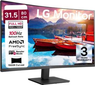 LG MR50 Series 80.0 cm (32 inch) Curved Full HD LED Backlit VA Panel with HDMI X 2, VGA, Headphone Out...