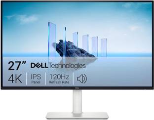 DELL S Series 68.58 cm (27 inch) 4K Ultra HD LED Backlit IPS Panel with HDR10, 99% SRGB, 95% DCI-P3, 3000:1 Contrast Ratio, 300 nits Brightness, Dual 5W Speakers, HDMI X 2, DP 1.4, Height/Tilt/Slant Adjustable Monitor (S2725QS)