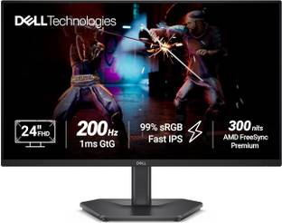 DELL 60.45 cm (24 inch) Full HD LED Backlit IPS Panel Gaming Monitor (SE2425HG-HDR10, 99% sRGB, 300 ni...