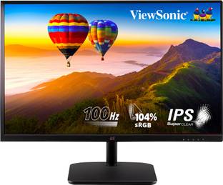 ViewSonic VA 60.45 cm (23.8 inch) Full HD LED Backlit IPS Panel with 2X2W Inbuilt Speakers, HDMI, VGA,...