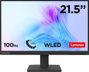 Lenovo L Series 55.88 cm (22 inch) Full HD IPS Panel with 99%sRGB, 1x HDMI 1.4, 1x VGA, Tilt, Ultrasli...