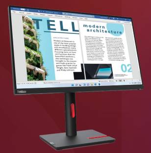 Lenovo ThinkVision 60.45 cm (24 inch) Full HD IPS Panel Monitor (T24i-30)