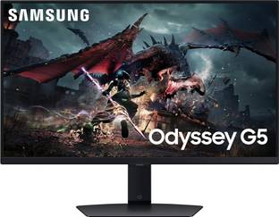 Samsung 81.28 cm (32 inch) 4K Ultra HD IPS Panel Gaming Monitor (LS32DG500EWXXL)
