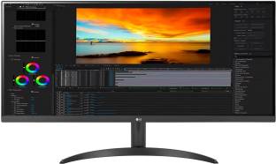 LG Ultra-Wide 34 Inches Full HD LED Backlit IPS Panel with OnScreen Control, HDR 10, Reader Mode, Flic... 4.4132 Ratings & 16 Reviews Panel Type: IPS Panel Screen Resolution Type: Full HD Brightness: 250 nits Response Time: 1 ms | Refresh Rate: 75 Hz HDMI Ports - 2 3 Years Domestic Warranty ₹24,198 ₹40,000 39% off Free delivery