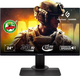 ViewSonic XG2431 60.96 cm (24 inch) Full HD LED Backlit IPS Panel Gaming Monitor (1080p, AMD FreeSync Premium, 240Hz 0.5ms)