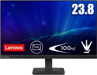 Lenovo L Series 60.96 cm (24 inch) Full HD IPS Panel with 99%sRGB, 1x HDMI 1.4, 1x VGA, Tilt, Ultrasli...