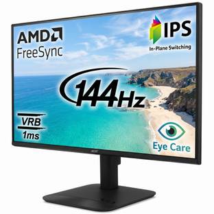 Acer 60.45 cm (24 inch) Full HD LED Backlit IPS Panel with 6 axis Color Adjustment, 2X2W Inbuilt Speak...
