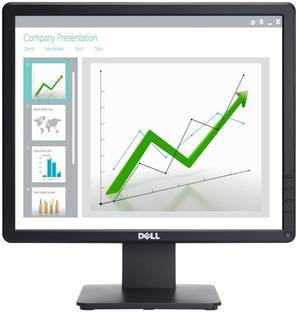 DELL E-Series 43.18 cm (17 inch) HD LED Backlit TN Panel with 250 Nits Brightness (Typical), 3 Years Warranty, Anti-Glare, 3H Hard Coating, Interface VGA & Display Port Monitor (E1715S)