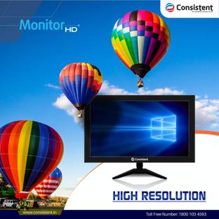 Consistent 48.26 cm (19 inch) HD TN Panel Monitor (CTM2001)
