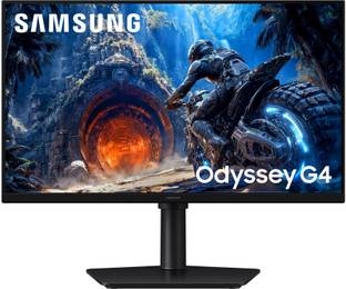 Samsung 63.5 cm (25 inch) Full HD IPS Panel Gaming Monitor (Odyssey G4 Flat Monitor FHD, 300 Hz, IPS P...