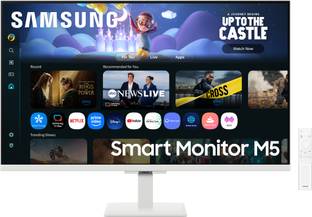 Samsung M5 Serie 80.1 cm (32 inch) Full HD LED Backlit VA Panel with TV Experience, Samsung TV Plus, S...