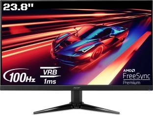 Acer 23.8 inch Full HD LED Backlit VA Panel Gaming Monitor (QG241Y) Panel Type: VA Panel Screen Resolution Type: Full HD Brightness: 250 nits Response Time: 1 ms | Refresh Rate: 100 Hz HDMI Ports - 2 3 Years Warranty ₹7,999 ₹10,350 22% off Free delivery Upto ₹220 Off on Exchange No Cost EMI from ₹1,334/month