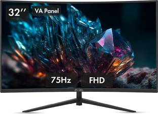 MarQ by Flipkart 81.28 cm (32 inch) Curved Full HD LED Backlit VA Panel Monitor (32FHDMCQCCJB)